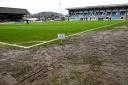 The pitch at Dens Park