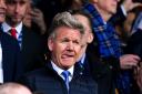 Celebrity chef Gordon Ramsay was in attendance to watch his beloved Rangers draw with Celtic.
