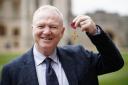Alex McLeish after being made an Officer of the Order of the British Empire (OBE) during an investiture ceremony at Windsor Castle