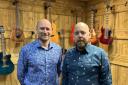 Joe Frankel and Alex Marten are raising growth funding for the Kenny's Music instrument retailing business