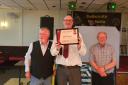 Saltcoats Victoria honoured John Foster to mark his 40-years of volunteering at the club.