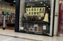 Clothing retailer 'closing down' store at shopping centre