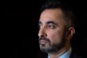 Aamer Anwar photographed at his offices in Calton Place. photograph: Martin Shields