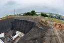 Work at Barrhead, as part of the £120m drinking water network for Ayrshire and East Renfrewshire. Picture credit: SNS