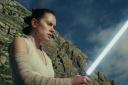 Actor Daisy Ridley as Rey in the latest instalment of the Star Wars franchise