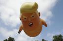 ‘Dangerous baby’ Trump condemned on Edinburgh protest