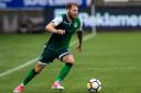 Martin Boyle was one of Hibs' best players against Molde    Photograph: SNS