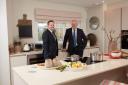 Miller Homes chief executive Chris Endsor, right, and chief financial officer Ian Murdoch