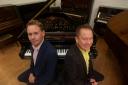 Steinway duo Steven Worbey, left,  and Kevin Farrell