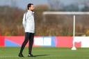 
            
England manager Gareth Southgate during the training session at Enfield Training Ground, London. PRESS ASSOCIATION Photo. Picture date: Saturday November 17, 2018. See PA story SOCCER England. Photo credit should read: Steven Paston/PA Wire.