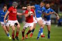Wales' Liam Williams in action during the Guinness Six Nations match at The Stadio Olimpico, Rome. PRESS ASSOCIATION Photo. Picture date: Saturday February 9, 2019. See PA story RUGBYU Italy. Photo credit should read: Steven Paston/PA Wire. RESTRICTI