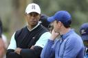 Rory McIlroy and Tiger Woods are among the frontrunners to win this year's Masters PHOTO: PA