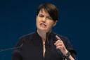 Scottish Conservative leader Ruth Davidson delivers her keynote speech to delegates at the Scottish Conservatives' annual party conference at the Aberdeen Exhibition and Conference Centre. PRESS ASSOCIATION Photo. Picture date: Saturday May 4, 2019.
