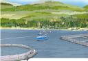 A proposal for Scotland's first 'enclosed' salmon farm near Arrochar was rejected last year (Image: Planning application/Loch Long Salmon)