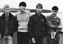 Blur, pictured en route for Dunoon, September 1995