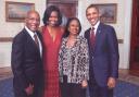 Dr Brown and Obamas