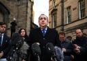 Alex Salmond goes on trial at the High Court in Edinburgh. He denies all charges against him. Photo by Jeff J Mitchell/Getty Images