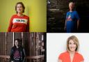Faces of the menopause - Kirsty Wark (photographed by Kirsty Anderson), Val McDermid (photographed by Gordon Terris), Julie Graham (by Martin Shields) and Kaye Adams