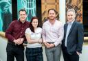 ClinSpec co-founders David Palmer (left), Holly Butler, Matthew Baker and Mark Hegarty