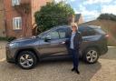 Tess Wentworth-James loves to drive her Toyota RAV4