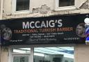 Hugh Lamont wonders if this barber shop in Oban belongs to members of the Turkish branch of the clan McCaig.