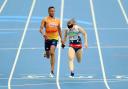Libby Clegg will run to defend her title with guide Chris Clarke