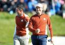 Team Europe's Sergio Garcia (right) and Rory McIlroy during the last edition of the Ryder Cup in 2019. Credit: PA