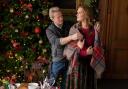 Cary Elwes as Myles and Brooke Shields as Sophie in A Castle for Christmas. Picture: Mark Mainz/Netflix © 2021