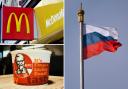 Calls for boycotts have been issued with Western companies like McDonald's, KFC and Coca-Cola operate in Russia (PA/Canva)