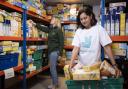 The Trussell Trust food bank network and the takeaway meal delivery firm Deliveroo have formed a working deal.