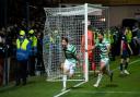 Anthony Ralston wheels away after hitting a last-gasp winner for Celtic against Ross County back in 2021, a pivotal result for the club.