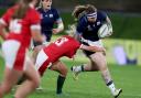 Jade Konkel-Roberts in action against Wales