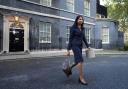 Suella Braverman was reappointed as Home Secretary in Downing Street, London, by Rishi Sunak in his first Cabinet as Prime Minister.  Picture date: Tuesday October 25, 2022. PA Photo.