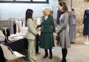 Nicole with Queen Camilla and the Princess of Wales