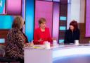 Among the First Minister's final gigs was an appearance on ITV's Loose Women