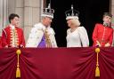 King Charles and Queen Camilla on the Buckingham Palace balcony