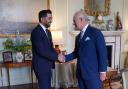 Humza Yousaf meets King Charles