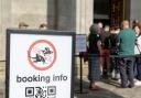 'It's monumental': Banksy fans queue for hours as exhibition opens to public