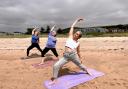 Scottish coastal hotel launches beach yoga experience