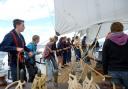 Student promotes sailing for young people in Shetland through Tall Ships Race