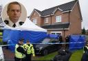 Sir Iain Livingstone (inset) and the police raid on Nicola Sturgeon's home