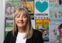 Lilian Macer, the new Scottish Secretary of Unison. Photo Colin Mearns/The Herald.