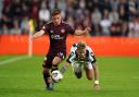 Cammy Devlin was his usual self against PAOK as he bustled about the pitch