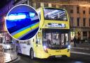 The incident took place on a 75 bus