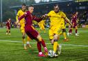 Action from Livingston vs Motherwell