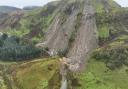 A816 landslide