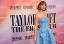 Taylor Swift arrives at the world premiere of her concert film on Wednesday in Los Angeles (Chris Pizzello/AP/PA)