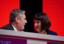 Sir Keir Starmer with his shadow chancellor Rachel Reeves