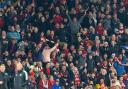 Aberdeen fans at Hampden