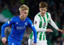 Ross McCausland in action against Real Betis
